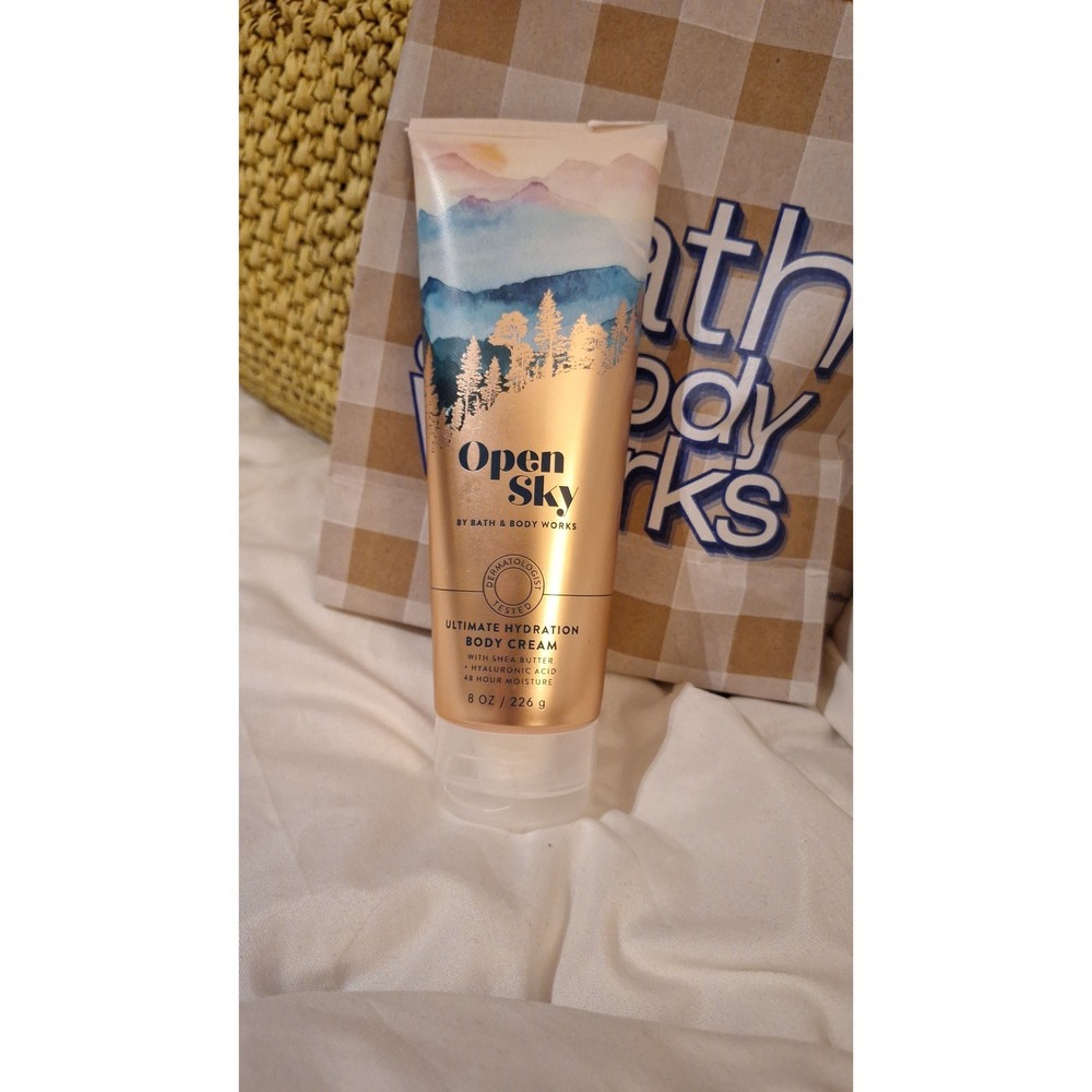 Bath and body works open sky body cream